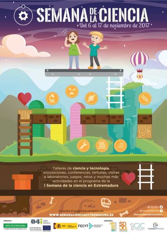 cartel la semana de la ciencia 2017 web
