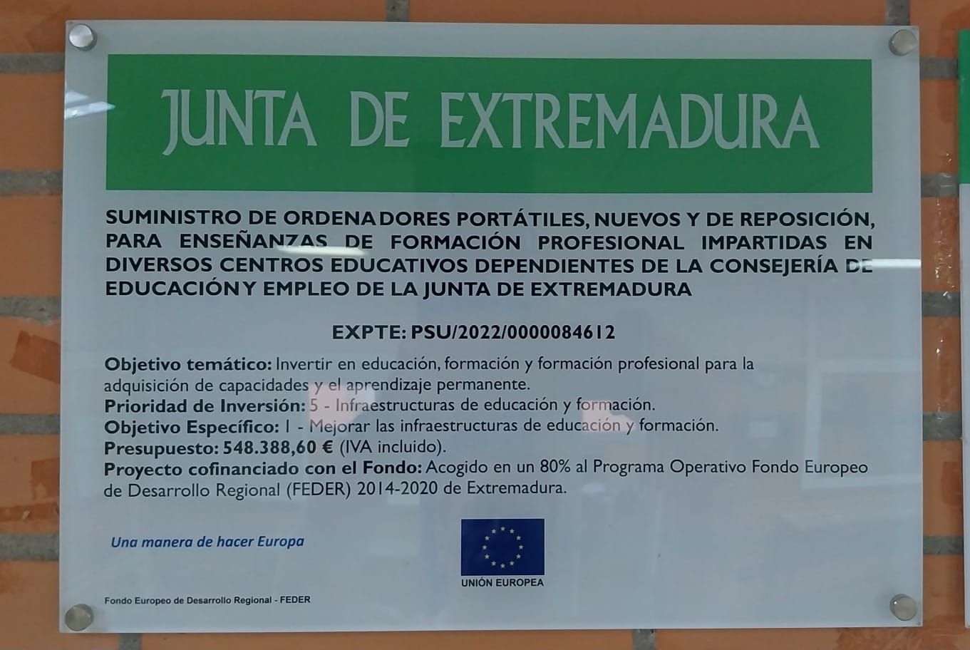 cartelFEDER