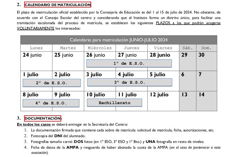 Instrucciones matricula4 24 25